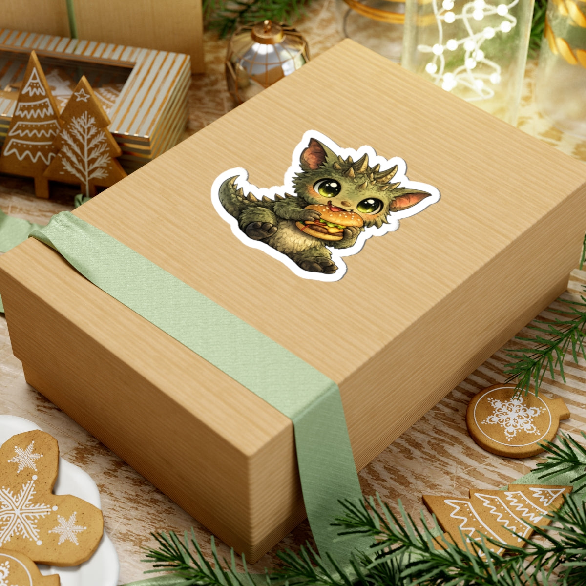 Baby Chupacabra Sticker | Cryptid Cubs | 3x3 & 4x4