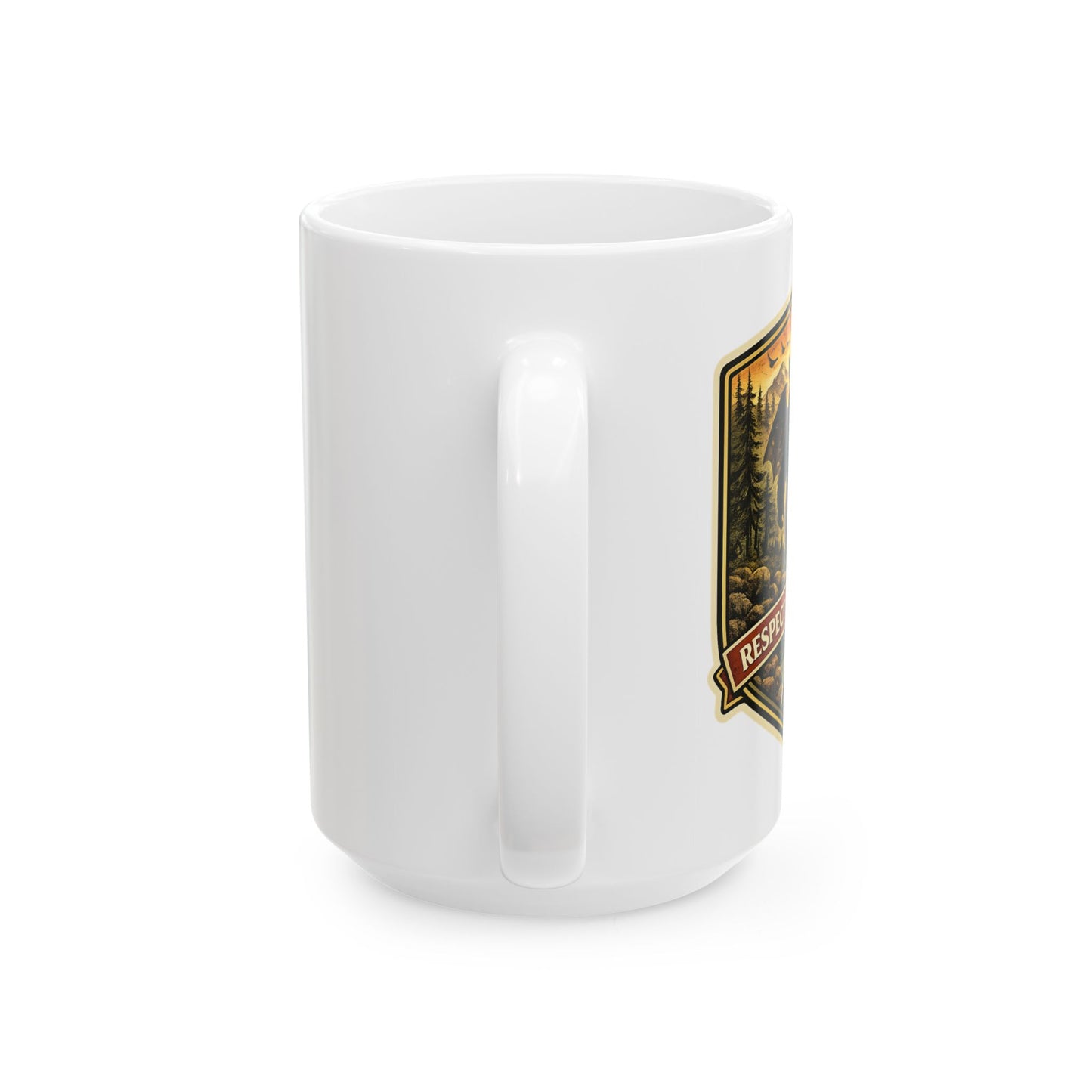 Mothman Coffee Mug | Respect the Locals | 11oz 15oz