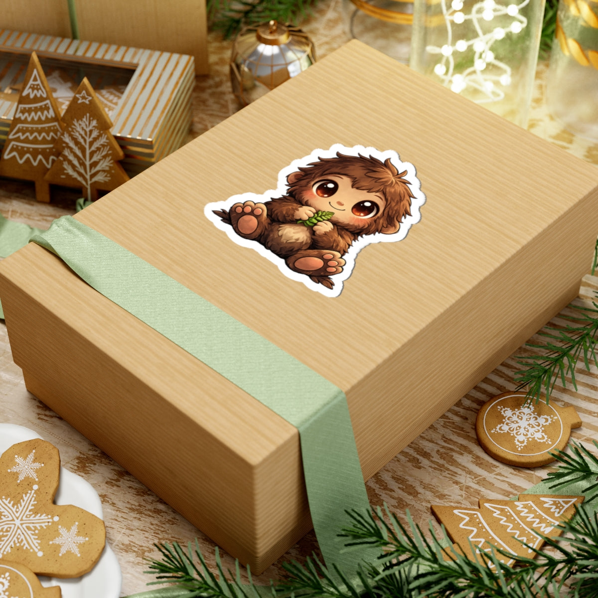 Baby Bigfoot Sticker | Cryptid Cubs | 3x3 & 4x4