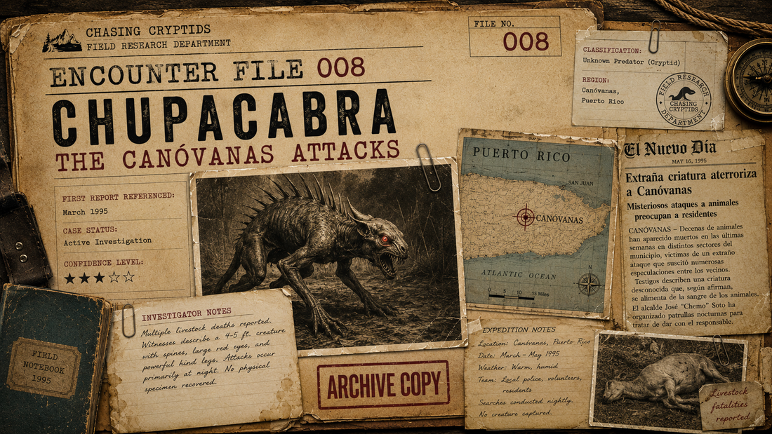 Encounter File 008: Chupacabra – The Canóvanas Attacks