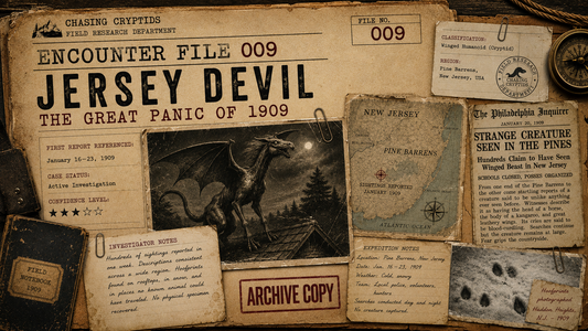 Encounter File 009: Jersey Devil – The Great Panic of 1909