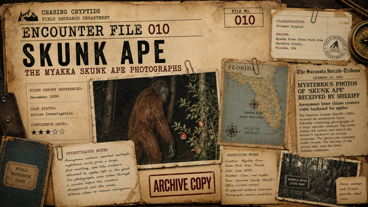 Encounter File 010: Skunk Ape – The Myakka Skunk Ape Photographs