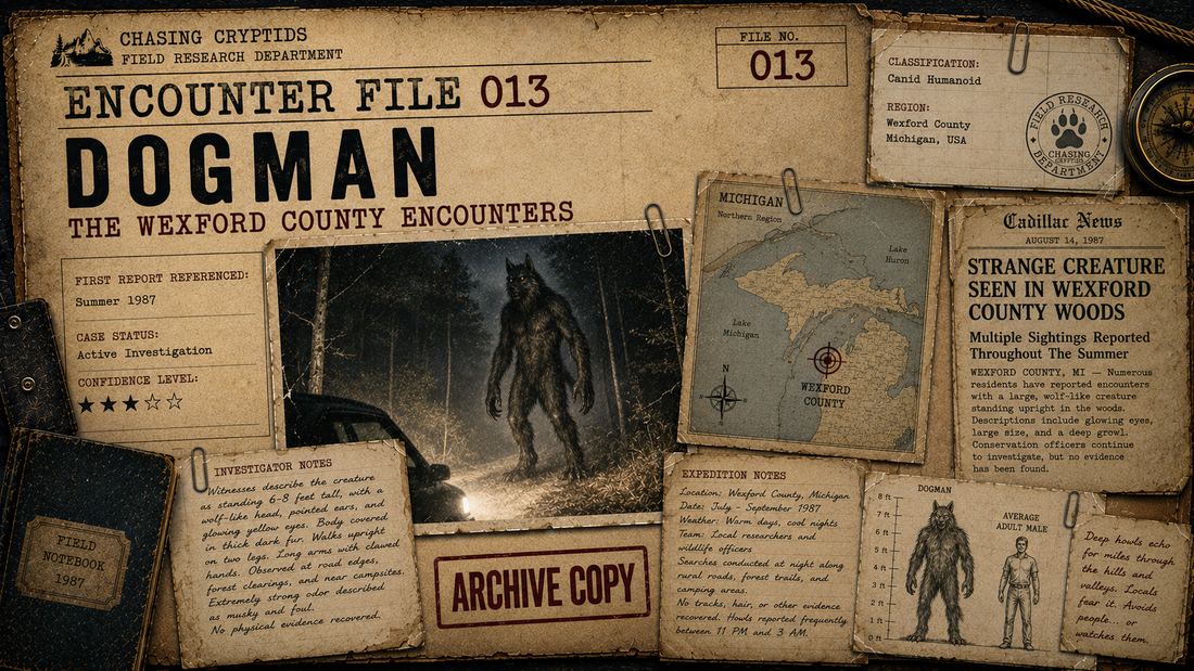 Encounter File 013: Dogman – The Wexford County Encounters
