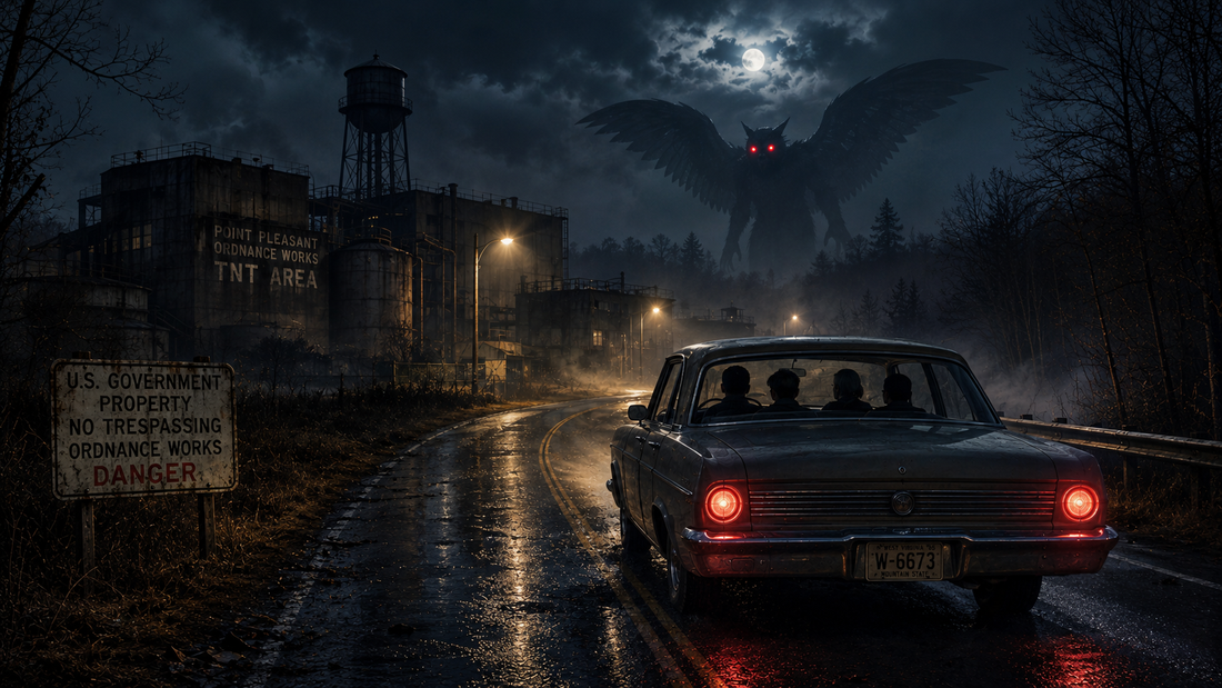 Encounter File 001: Mothman | The Red Eyes at the TNT Plant