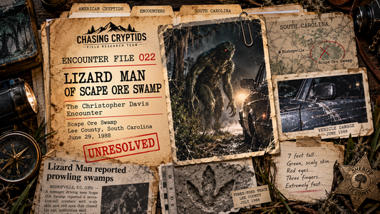 Encounter File 022: Lizard Man of Scape Ore Swamp | The Christopher Davis Encounter