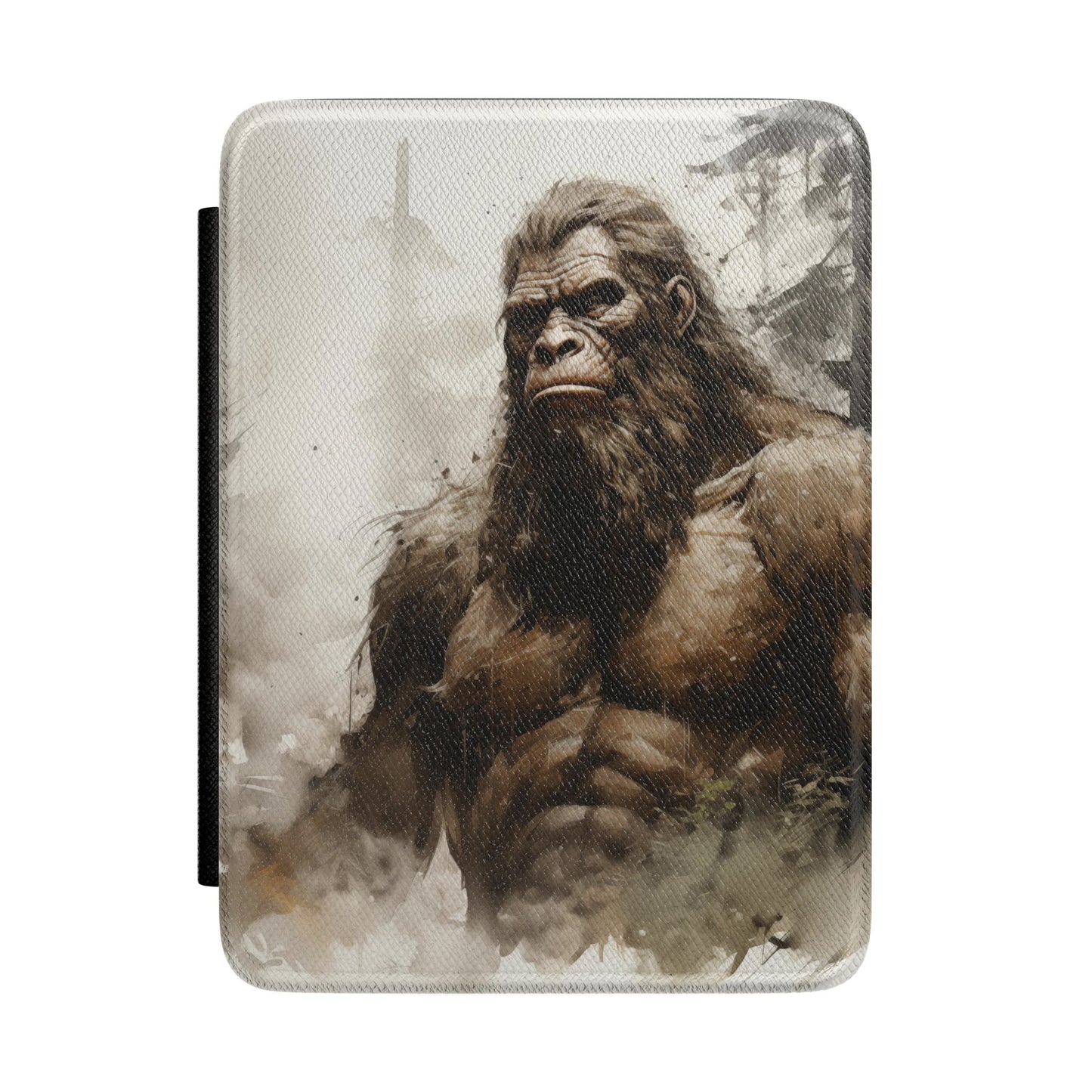 Bigfoot Sasquatch Illustration Kindle Case | Forest Cryptid Cover