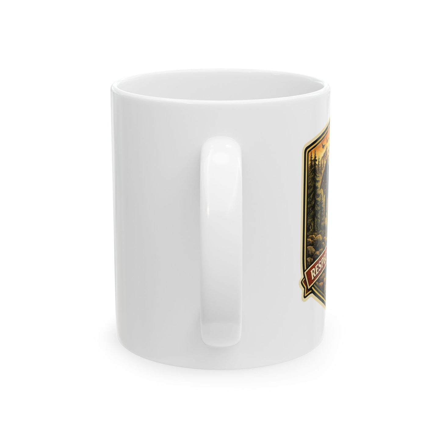 Mothman Coffee Mug | Respect the Locals | 11oz 15oz