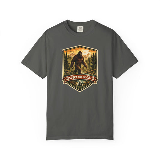 Bigfoot T-Shirt | Respect The Locals | S-3XL