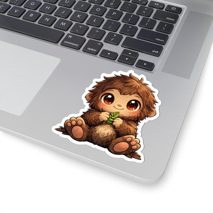 Baby Bigfoot vinyl sticker, Cryptid Cubs series