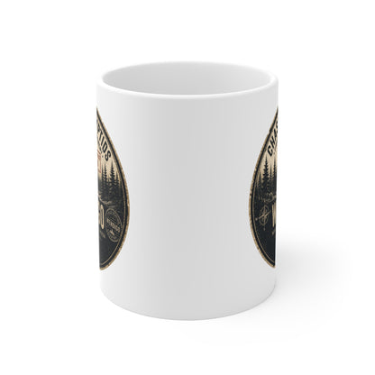 Wendigo Encounter File 006 Coffee Mug | Vintage Cryptid Camp Mug | Chasing Cryptids Field Research