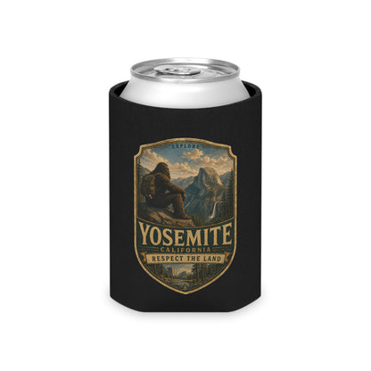 Yosemite vintage badge Bigfoot neoprene can cooler