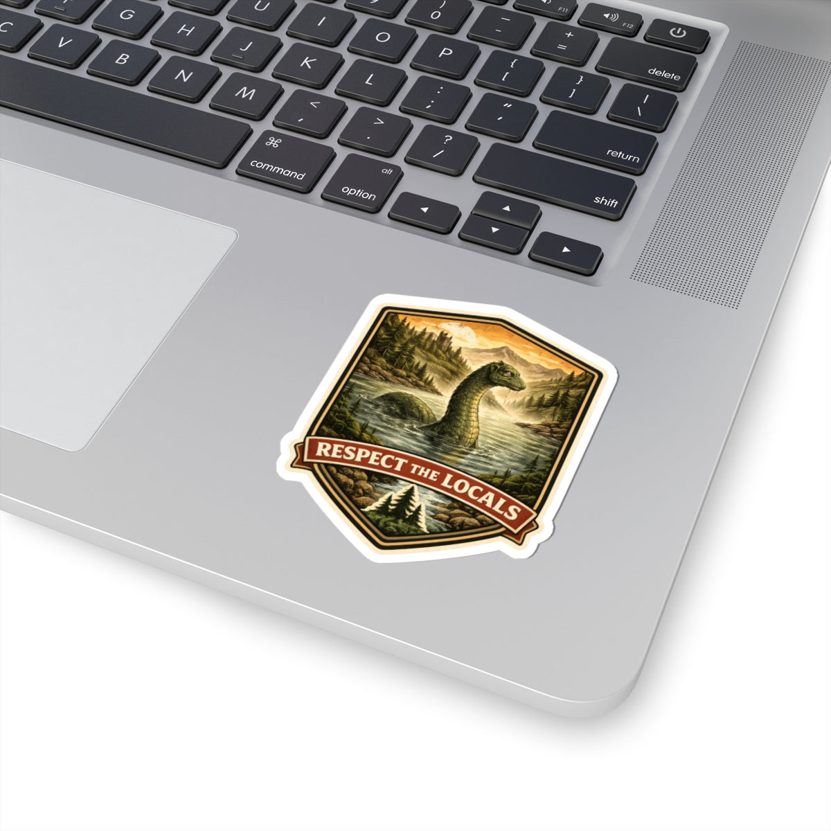 Loch Ness Monster Sticker | Respect The Locals | 3x3 & 4x4