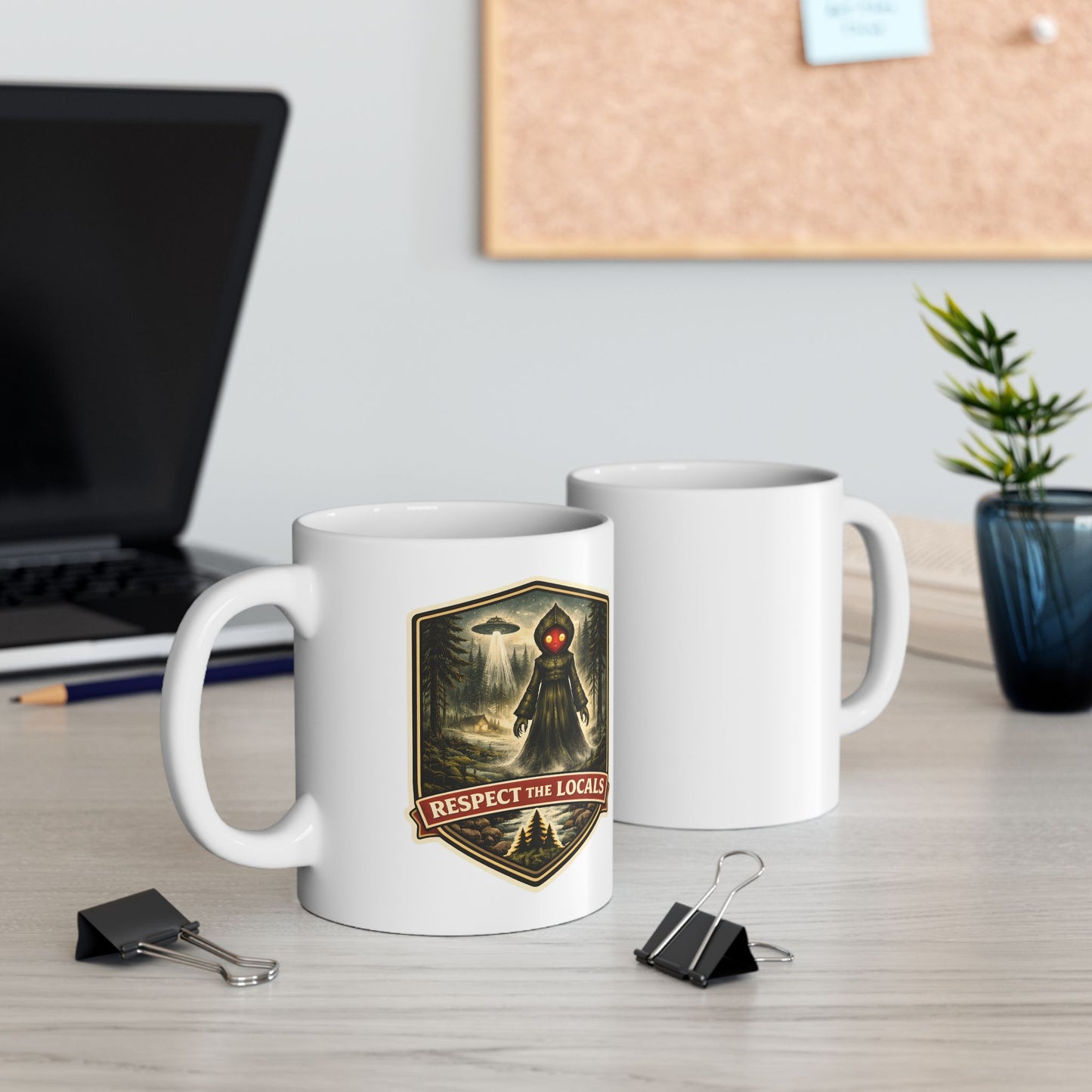 Flatwoods Monster Coffee Mug | Respect the Locals | 11oz 15oz