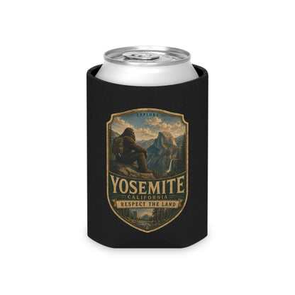 Yosemite vintage badge Bigfoot neoprene can cooler