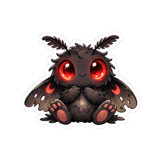 Baby Mothman Sticker | Cryptid Cubs | 3x3 & 4x4