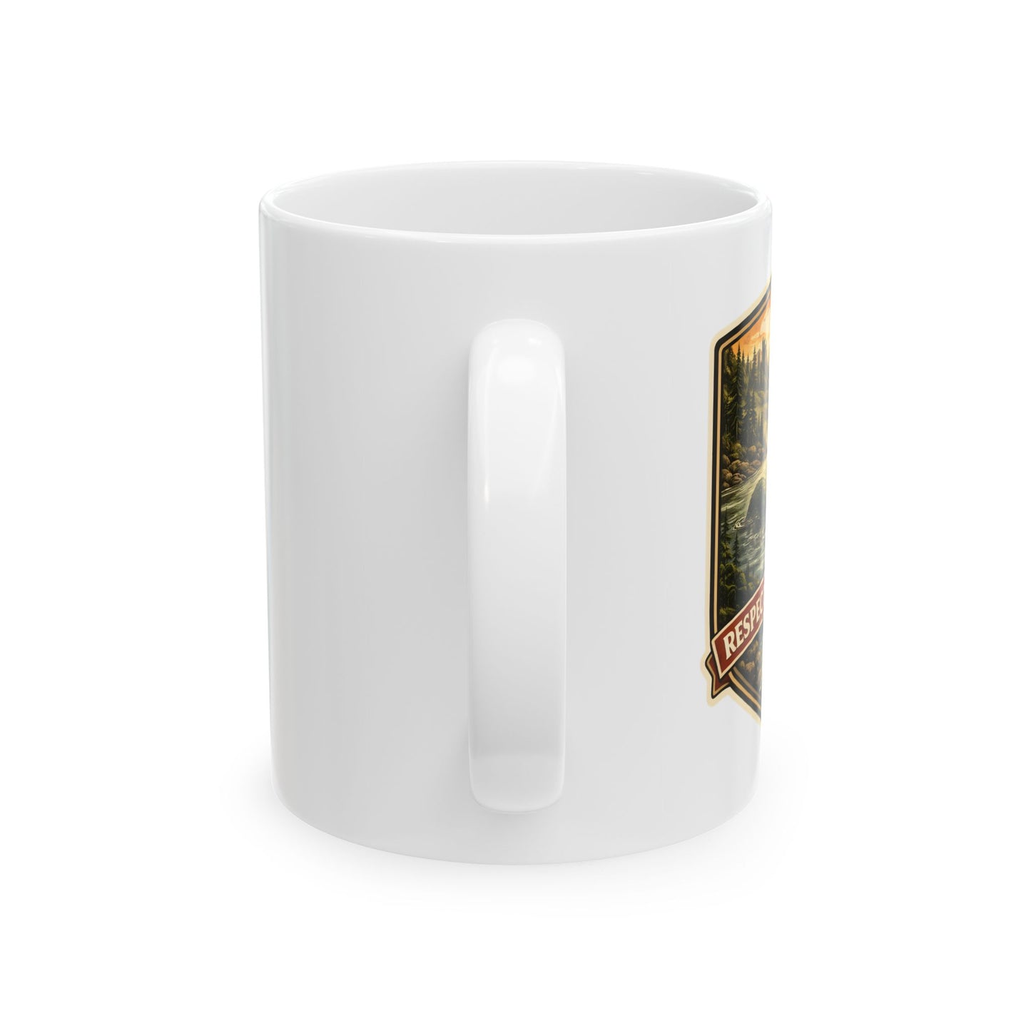 Loch Ness Monster Coffee Mug | Respect the Locals | 11oz 15oz
