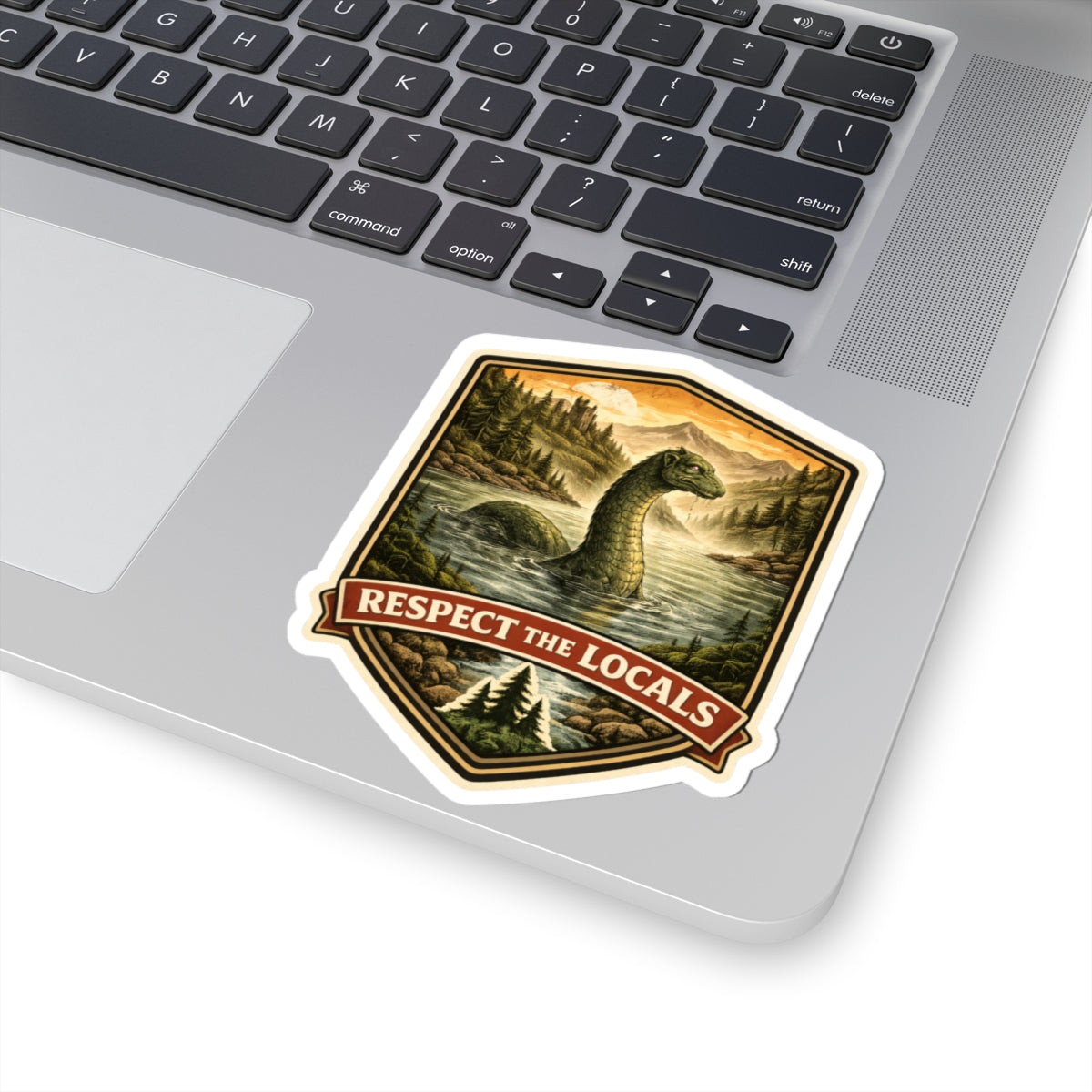 Loch Ness Monster Sticker | Respect The Locals | 3x3 & 4x4