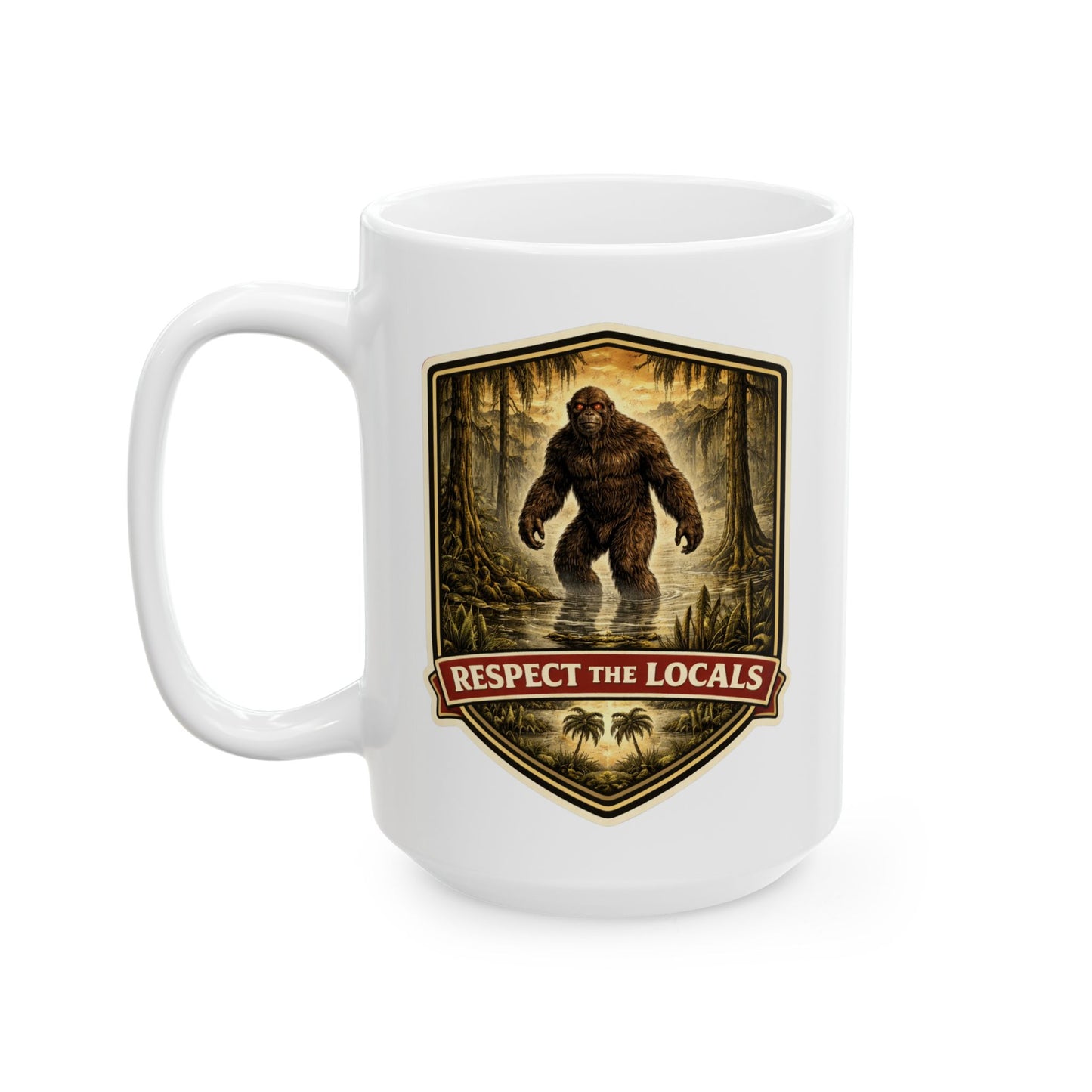Skunk Ape Coffee Mug | Respect the Locals | 11oz 15oz