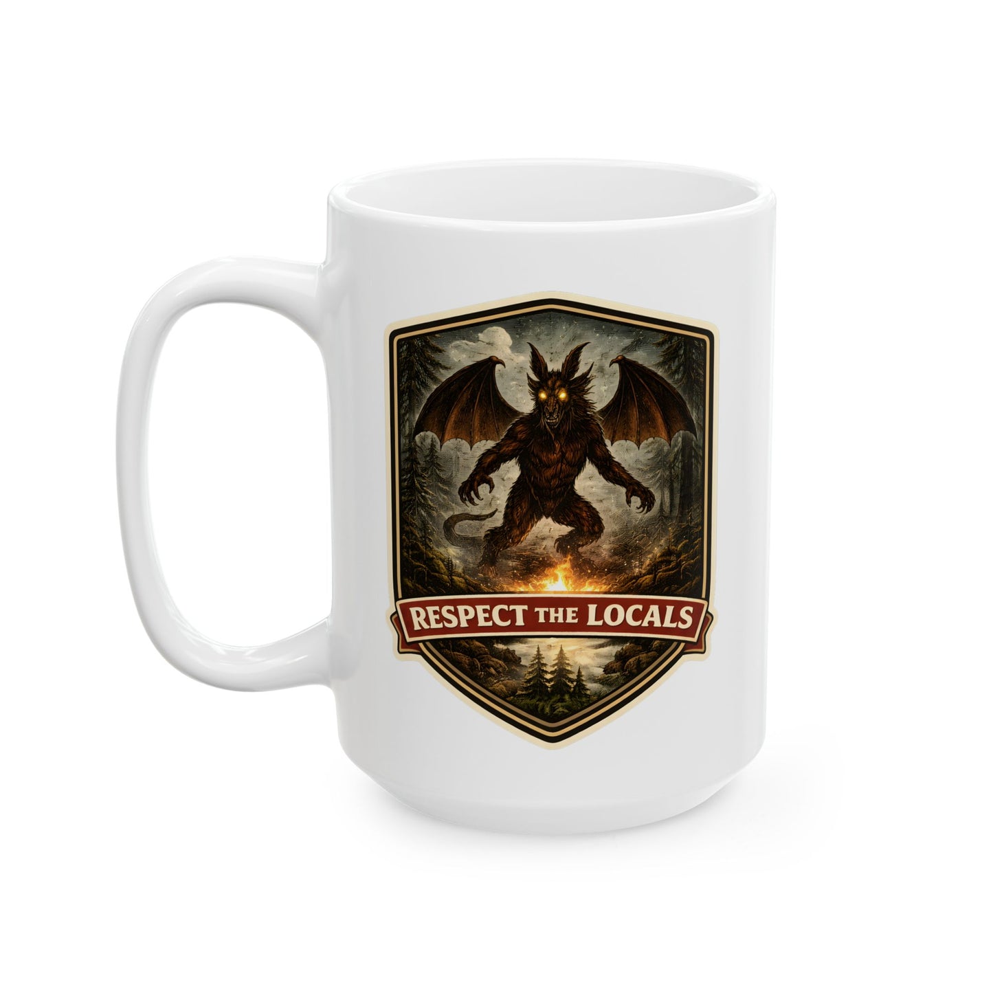 Jersey Devil Coffee Mug | Respect the Locals | 11oz 15oz