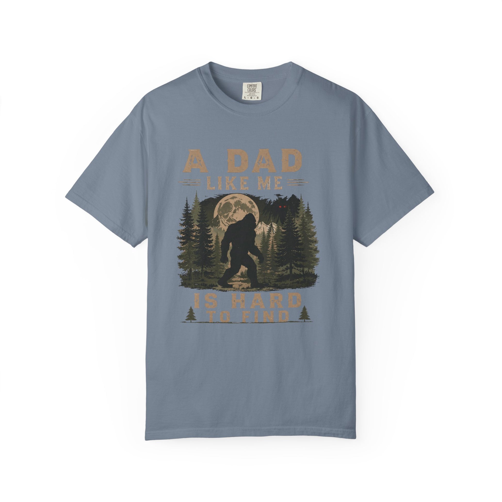 A Dad Like Me Is Hard To Find Bigfoot forest graphic t-shirt