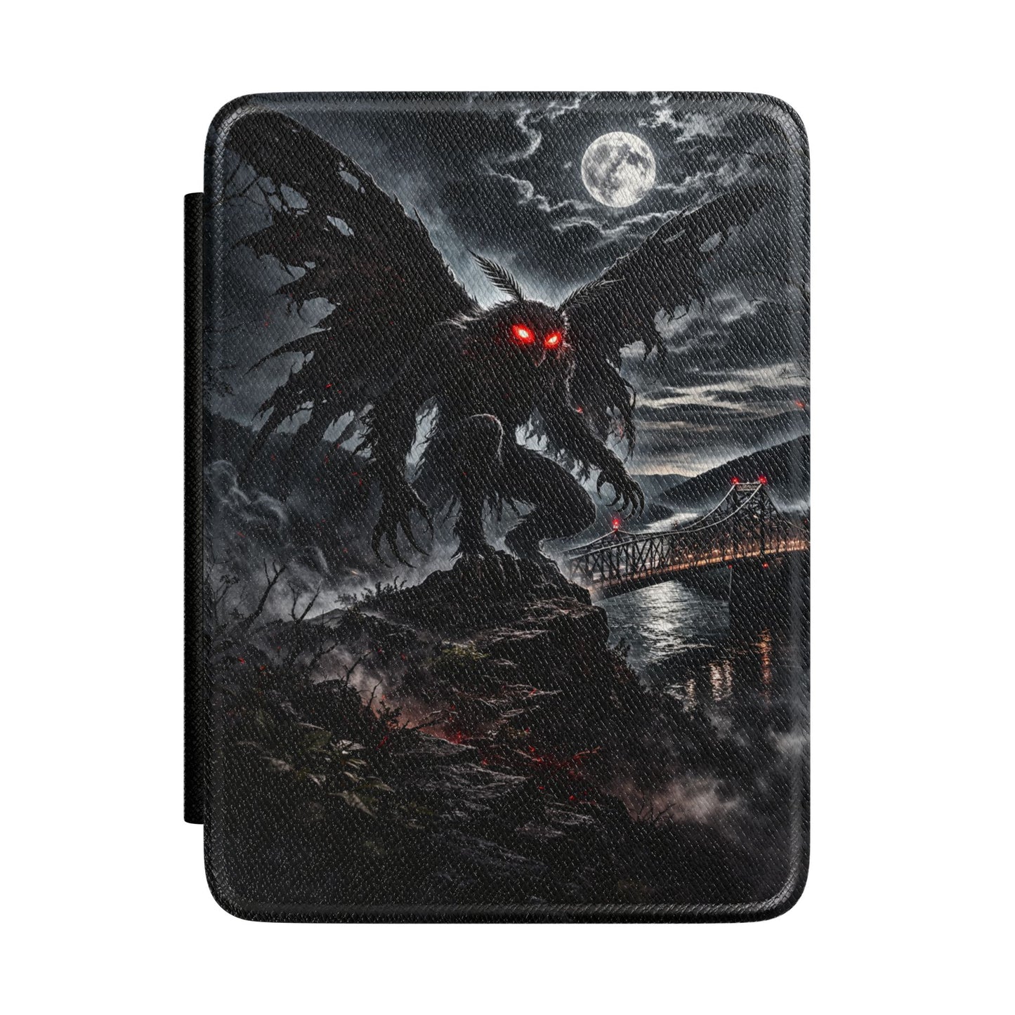 Mothman Kindle Case | Dark Moonlit Series | 7" Kindle Paperwhite (2024-2025)