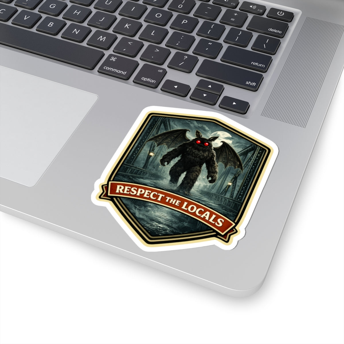 Mothman Sticker | Respect The Locals | 3x3 & 4x4
