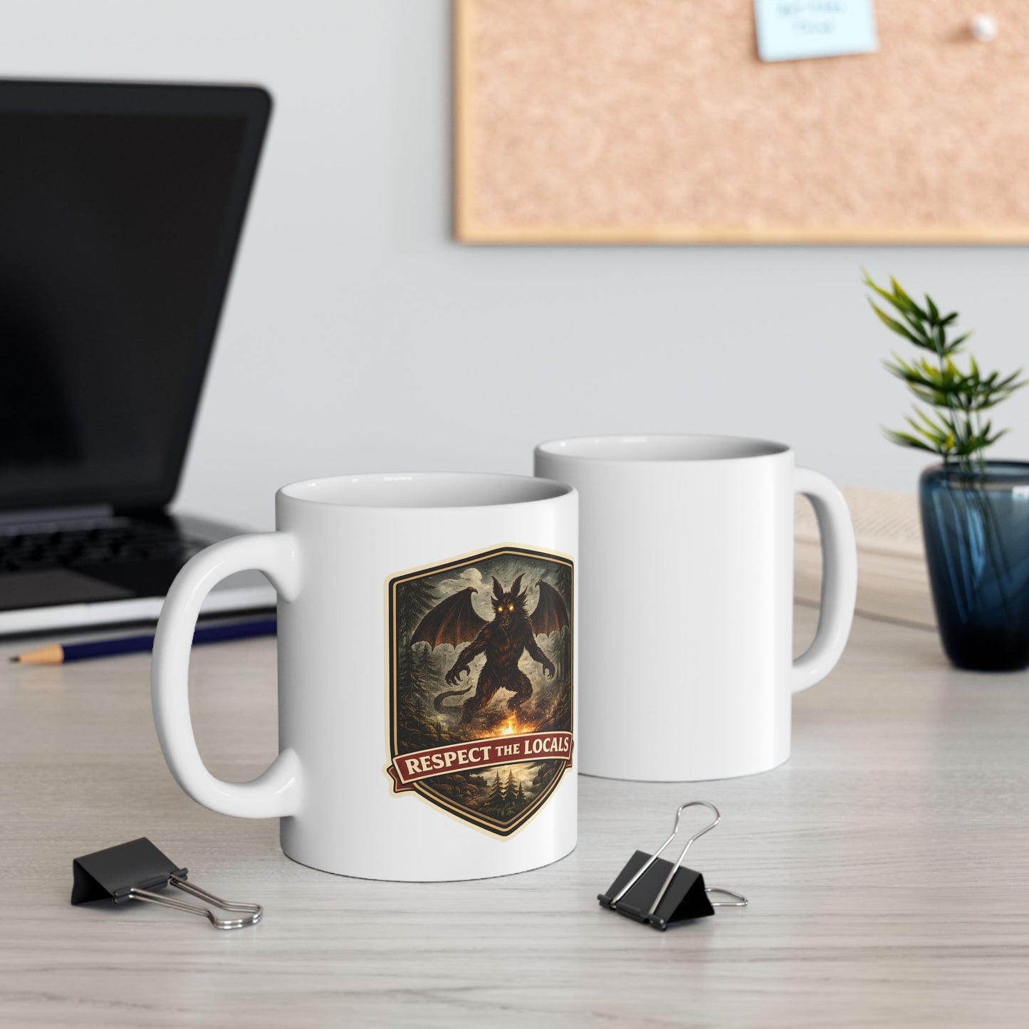 Jersey Devil Coffee Mug | Respect the Locals | 11oz 15oz
