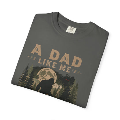 A Dad Like Me Is Hard To Find T-Shirt | Bigfoot Forest Design