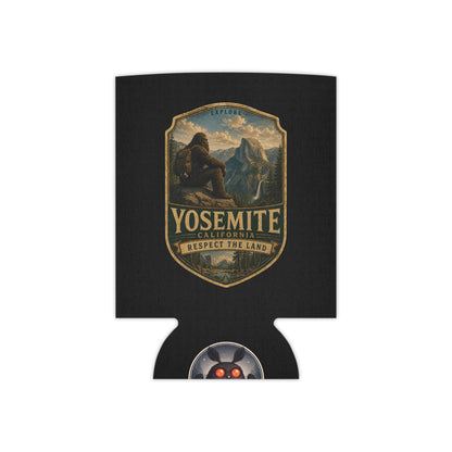 Yosemite vintage badge Bigfoot neoprene can cooler