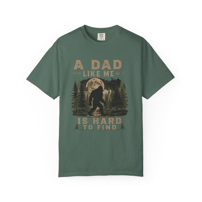 A Dad Like Me Is Hard To Find Bigfoot forest graphic t-shirt
